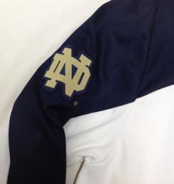 ノートルダム ファイティング アイリッシュ アディダス '2013 サイドライン プレイヤー ウォームアップ ジャケット/ Notre Dame Fighting Irish