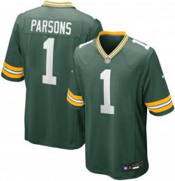マイカ・パーソンズ グリーンベイ パッカーズ ナイキ ゲームジャージ (緑)/ Micah Parsons Green Bay Packers
