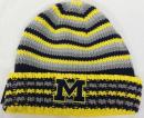 ミシガン ウルヴァリンズ アディダス '2013 オートミール コットン ニット CAP (折有版)/ Michigan Wolverines