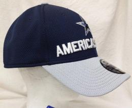 ダラス カウボーイズ ニューエラ NFL '18 サイドライン ドラフト 39 Thirty FLEX CAP 2(ネイビー/グレー)/ Dallas Cowboys