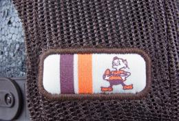 NFL グッズ Reebok オンラインショップ限定販売 レディース用 リップメッシュ Vintage SnapBack CAP/Cleveland Browns(クリーブランド ブラウンズ)
