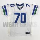 マイケル・シンクレア シアトル シーホークス プーマ ヴィンテージ オーセンティックゲームジャージ (白)/ Michael Sinclair Seattle Seahawks White Jersey