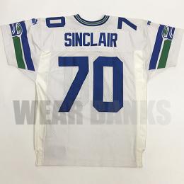 マイケル・シンクレア シアトル シーホークス プーマ ヴィンテージ オーセンティックゲームジャージ (白)/ Michael Sinclair Seattle Seahawks White Jersey