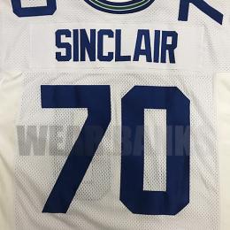 マイケル・シンクレア シアトル シーホークス プーマ ヴィンテージ オーセンティックゲームジャージ (白)/ Michael Sinclair Seattle Seahawks White Jersey