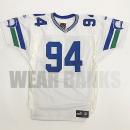 チャド・ブラウン シアトル シーホークス プーマ ヴィンテージ オーセンティックゲームジャージ (白)/ Chad Brown Seattle Seahawks White Jersey