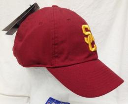 USC トロージャンズ ナイキ サイドライン ベーシックロゴ スラウチ CAP (ドライフィット版)(カーディナル)/ USC Trojans
