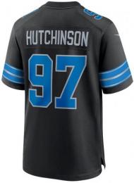 エイダン・ハッチンソン デトロイト ライオンズ ナイキ ゲームジャージ (黒)/ Aidan Hutchinson Detroit Lions