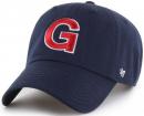 ゴンザガ ブルドックス '47BRAND ( フォーティーセブンブランド ) NCAA レガシー クリーンアップ スラウチ CAP (紺)※Gロゴ版/ Gonzaga Bulldogs