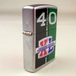 [ NFL SUPERBOWL Limited Edition ZIPPO LIGHTER ] NFL グッズ SUPER BOWL XL (第40回スーパーボウル)記念ZIPPOライター