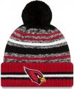 アリゾナ カーディナルス グッズ ニューエラ NFL '21 サイドライン ホーム ボンボン ニット キャップ(折有版) / Arizona Cardinals