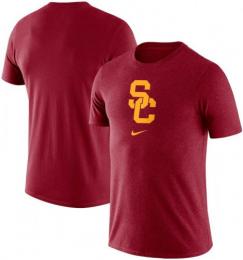 USC トロージャンズ グッズ ナイキ エッセンシャル ロゴ コットン Tシャツ (カーディナル)/ USC Trojans
