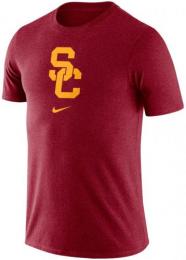 USC トロージャンズ グッズ ナイキ エッセンシャル ロゴ コットン Tシャツ (カーディナル)/ USC Trojans
