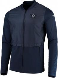 NFL NIKE '2018 サイドライン エリートハイブリッド DRI-FIT ジャケット(紺)/ Dallas Cowboys ( ダラス カウボーイズ )