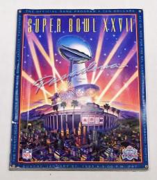 NFL グッズ SUPER BOWL XXVII "1993 (第27回スーパーボウル)オフィシャル ゲーム プログラム