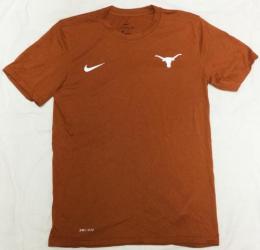 テキサス ロングホーンズ グッズ ナイキ '21 サイドライン スモールロゴ Tシャツ (ドライフィット版) (テキサスオレンジ)/ Texas Longhorns