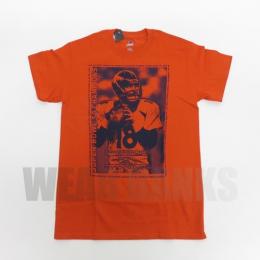 ペイトン・マニング デンバー ブロンコス マジェスティック 引退記念 Manning Career Tシャツ (オレンジ)/ Peyton Manning Denver Broncos