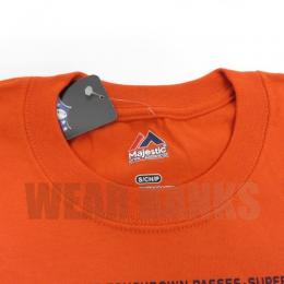 ペイトン・マニング デンバー ブロンコス マジェスティック 引退記念 Manning Career Tシャツ (オレンジ)/ Peyton Manning Denver Broncos