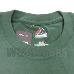 ブレッド・ファーブ グリーンベイ パッカーズ マジェスティック PRO FOOTBALL HALL OF FAME (殿堂入り) HOF Cust.1 Tシャツ(緑)/ Brett Favre Green Bay Packers