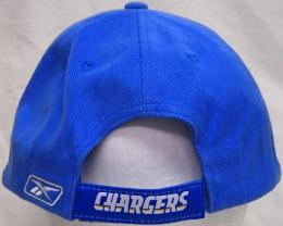 NFLグッズ Reebok ( リーボック ) ベーシック ロゴ コットン キャップ 1(水色)/ Sandiego Chargers ( サンディエゴ チャージャース ) Los AngelesChargers ( ロサンゼルス チャージャース )