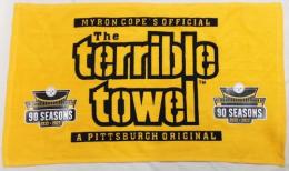 ピッツバーグ スティーラーズ テリブルタオル チーム創設90周年記念版(黄)/ Pittsburgh Steelers