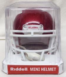 オクラホマ スーナーズ リデル レボリューション スピード レプリカ ミニヘルメット / NCAA グッズ Oklahoma Sooners Riddell Revolution Speed Mini Helmet