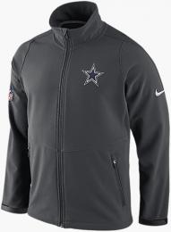 NFL グッズ NFL NIKE ナイキ '2014 サイドライン SPHERE ハイブリッド ジャケット(チャコールグレー) / Dallas Cowboys (ダラス カウボーイズ)