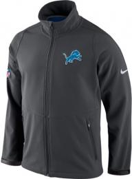 NFL グッズ NFL NIKE ナイキ '2014 サイドライン SPHERE ハイブリッド ジャケット(チャコールグレー) / Detroit Lions (デトロイト ライオンズ)