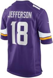 ジャスティン・ジェファーソン ミネソタ バイキングス ナイキ ゲームジャージ (紫)/ Justin Jefferson Minnesota Vikings