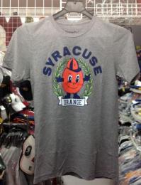 シラキュース オレンジ グッズ ホームフィールド オットー ザ オレンジ トリブレンド Tシャツ (グレー)/ Syracuse Orange