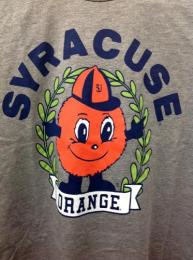 シラキュース オレンジ グッズ ホームフィールド オットー ザ オレンジ トリブレンド Tシャツ (グレー)/ Syracuse Orange