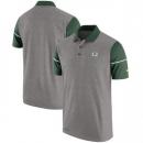 グリーンベイ・パッカーズ ナイキ サイドライン チャンプドライブ ドライフィット ポロシャツ (グレー/緑)/ Green Bay Packers Polo