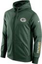 NFL NIKE ナイキ '2016 サイドライン サーキット フルZIP パーカー (THERMA FIT版)(緑)/ GreenBay Packers ( グリンベイ パッカーズ )