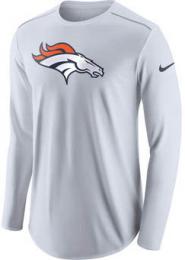 NFL NIKE '2016 サイドライン チャンプドライブ プレイヤー トップ DRI-FIT 長袖Tシャツ(白)/ Denver Broncos ( デンバー ブロンコス )