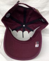 テキサスA&M アギーズ '47BRAND ( フォーティーセブンブランド ) NCAA レガシー クリーンアップ スラウチ CAP (マルーン) / Texas A&M Aggies